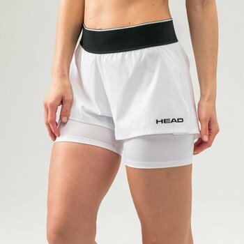 Tenisové šortky Head Dynamic Shorts Women White XL Tenisové šortky - 3