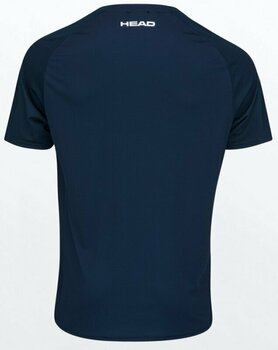 Tennis T-shirt Head Topspin T-Shirt Men Dark Blue/Print M Tennis T-shirt - 2