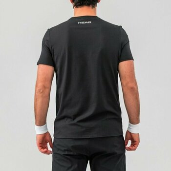 Tennis T-shirt Head Club Ivan T-Shirt Men Black S Tennis T-shirt - 4
