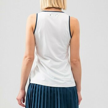 Koszulka tenisowa Head Performance Tank Top Women White/Print XL Koszulka tenisowa - 5