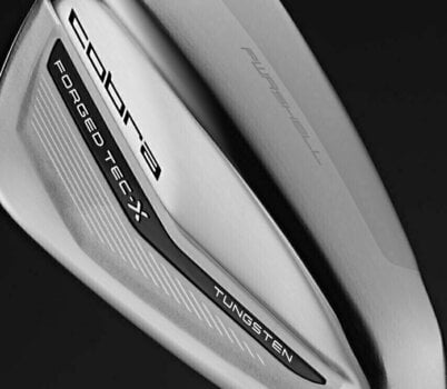 Kij golfowy - želazo Cobra Golf King Forged Tec X Iron Set Silver 4-PW Right Hand Steel Regular - 7