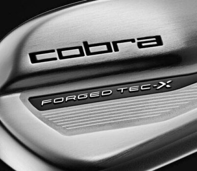 Golfschläger - Eisen Cobra Golf King Forged Tec X Iron Set Silver 4-PW Right Hand Steel Regular - 8