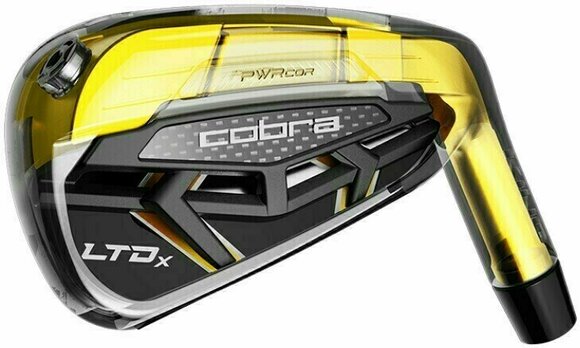Стик за голф - Метални Cobra Golf King LTDx Iron Set Silver 5PWSW Left Hand Graphite Regular - 7