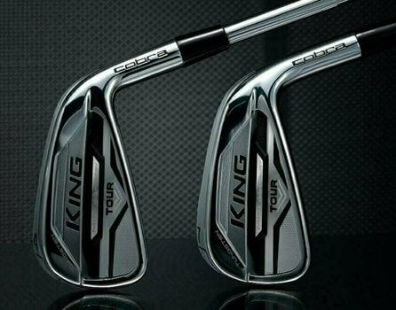 Golfschläger - Eisen Cobra Golf King Tour Mim Silver Irons 4-PW Right Hand Steel Regular - 5