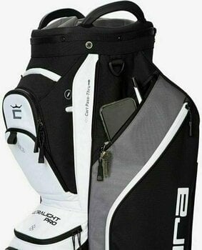 Golftas Cobra Golf Ultralight Pro Cart Bag Black/White Golftas - 2