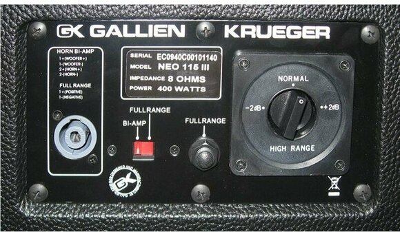 Basový reprobox Gallien Krueger NEO-412 - 3