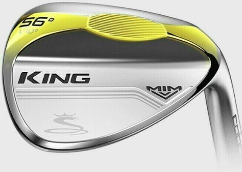 Λέσχες γκολφ - wedge Cobra Golf King Mim Silver Versatile Wedge Left Hand Steel Stiff 56 - 6