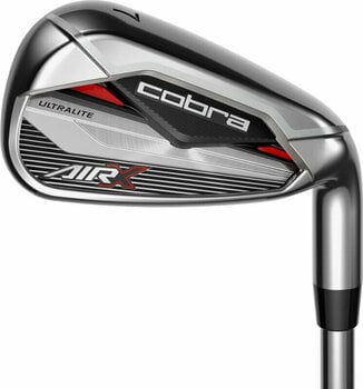 Стик за голф - Метални Cobra Golf Air-X Iron Set Silver 5PWSW Right Hand Graphite Lite - 8
