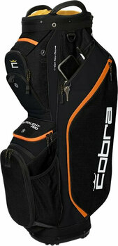 Golftas Cobra Golf Ultralight Pro Cart Bag Black/Gold Fusion Golftas - 6