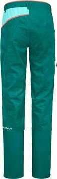 Pantalones para exteriores Ortovox Casale Pants W Pacific Green M Pantalones para exteriores - 2