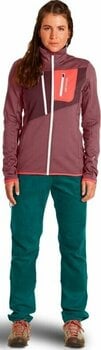 Bluza outdoorowa Ortovox Fleece Grid Jacket W Mountain Rose M Bluza outdoorowa - 3
