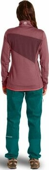 Majica s kapuljačom na otvorenom Ortovox Fleece Grid Jacket W Mountain Rose L Majica s kapuljačom na otvorenom - 4