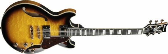 Guitare semi-acoustique Ibanez AM93QM-AYS Antique Yellow Sunburst Guitare semi-acoustique - 3