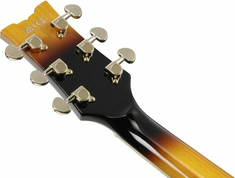 Guitare semi-acoustique Ibanez AM93QM-AYS Antique Yellow Sunburst Guitare semi-acoustique - 7