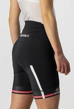 Pantaloncini e pantaloni da ciclismo Castelli Giro Velocissima Short Nero/Rosa Giro S Pantaloncini e pantaloni da ciclismo - 4
