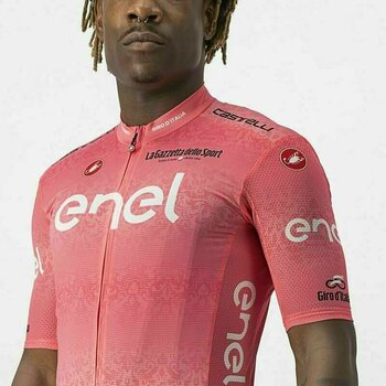 Cyklo-Dres Castelli Giro105 Race Jersey Dres Rosa Giro M - 8