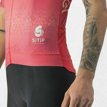 Cyklodres/ tričko Castelli Giro105 Race Jersey Dres Rosa Giro M - 9