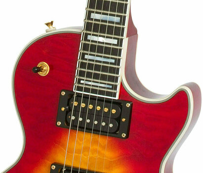 Elektromos gitár Epiphone Prophecy Les Paul Custom Plus GX Outfit Heritage Cherry Sunburst - 3