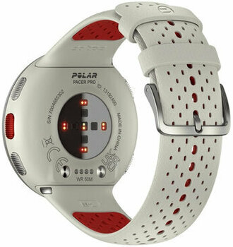 Smartwatch Polar Pacer Pro White - Red - 4