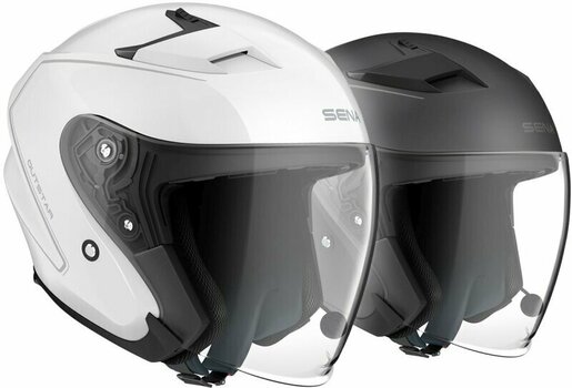 Helmet Sena Outstar S Matt Black L Helmet - 6
