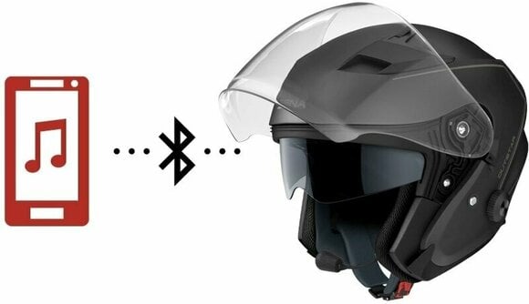 Helm Sena Outstar S Glossy White M Helm - 5