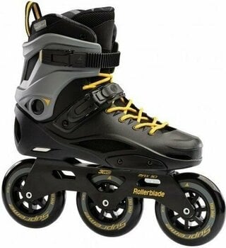Inline-Skates Rollerblade RB 110 Black/Saffron Yellow 40,5 Inline-Skates - 2