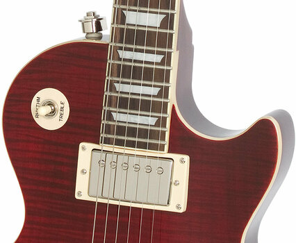 Elektromos gitár Epiphone Les Paul TRIBUTE Plus Black Cherry - 2