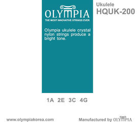 Cuerdas para ukelele soprano Olympia HQUK-200 Cuerdas para ukelele soprano - 1