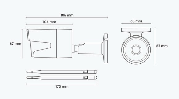 Sistema de câmara inteligente Reolink RLC-510WA-5MP Branco Sistema de câmara inteligente - 3