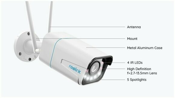 Sistema Smart Camera Reolink RLC-511WA-5MP - 2