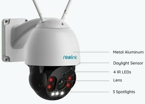 Sistem supraveghere smart Reolink RLC-523WA Alb Sistem supraveghere smart - 2