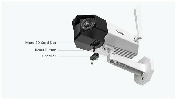 Systèmes de caméras intelligentes Reolink Duo WiFi Blanc Systèmes de caméras intelligentes - 3