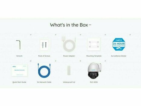 Sistema de cámara inteligente Reolink RLC-823A Blanco Sistema de cámara inteligente - 5