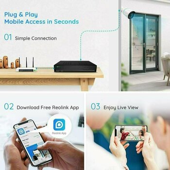 Smart kamerski sustav Reolink RLK8-510B4-A - 4