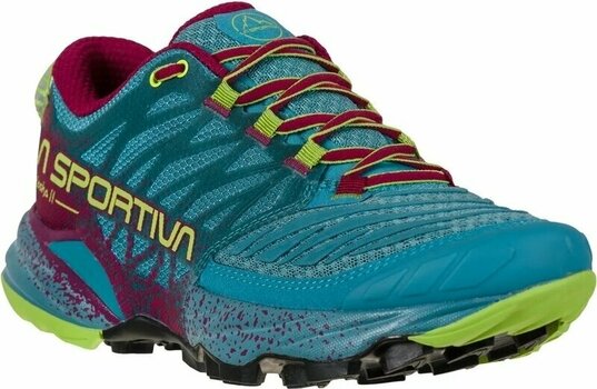 Trail obuća za trčanje
 La Sportiva Akasha II Woman Topaz/Red Plum 39,5 Trail obuća za trčanje - 2