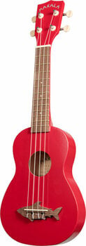 Szoprán ukulele Kala Makala Shark MK-SS-RED Szoprán ukulele Piros - 3
