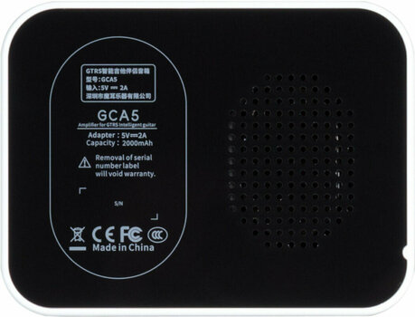 Amplificador combo pequeno MOOER GTRS PTNR Mini Bluetooth Amp WH - 4