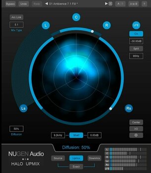 Mastering софтуер Nugen Audio AMB Upmix Module (Дигитален продукт) - 2