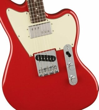 Electric guitar Fender Squier FSR Paranormal Offset Telecaster LRL Dakota Red - 4