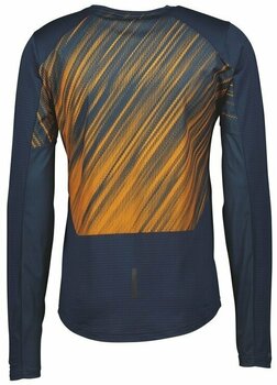 Maglietta da corsa a maniche lunghe Scott Trail Run LS Mens Shirt Midnight Blue/Copper Orange S Maglietta da corsa a maniche lunghe - 2