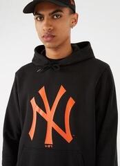 Hoodie New York Yankees MLB Seasonal Team Logo Black/Orange S Hoodie - 2