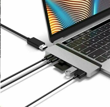 USB-hub HYPER HyperDrive DUO 7-in-2 Hub USB-C Silver USB-hub - 2