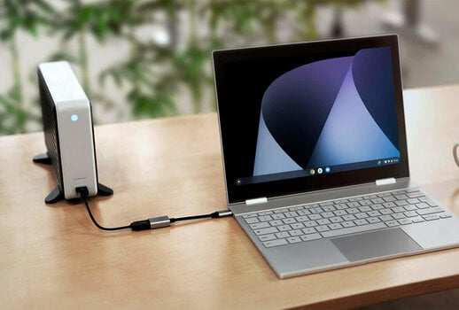 USB-Adapter HYPER HyperDrive USB-C to 10Gbps USB USB-Adapter Silber - 3