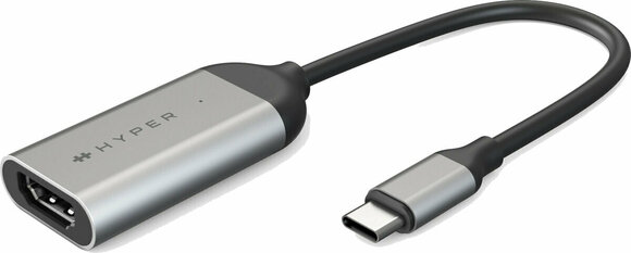 Adaptateur USB HYPER HyperDrive USB-C to 8K60Hz/4K1 Argent Adaptateur USB - 3