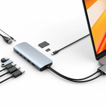 USB Hub HYPER VIPER 10-in-2 USB-C Hub (G) USB Hub - 5