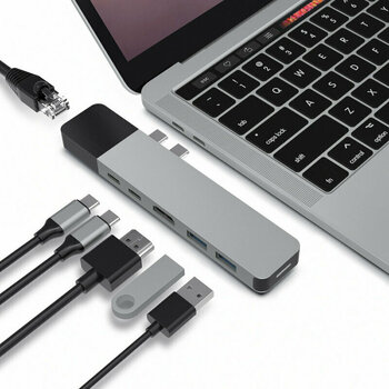 USB Hub HYPER NET 6-in-2 MacBook Pro Hub (G) USB Hub - 3