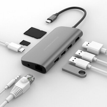 USB Hub HYPER HyperDrive POWER 9-in-1 USB-C Hub USB Hub - 2