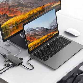 USB Hub HYPER HyperDrive POWER 9-in-1 USB-C Hub USB Hub - 6
