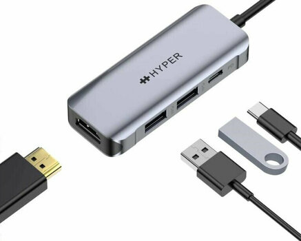 USB Hub HYPER HD 4-in-1 USB-C Hub USB Hub - 2