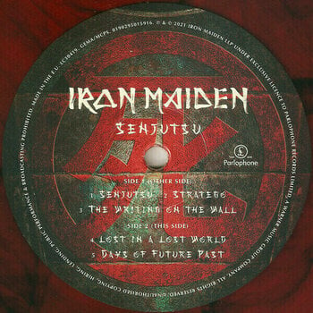 Płyta winylowa Iron Maiden - Senjutsu (Coloured) (3 LP) - 3